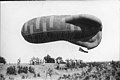 Tethered balloon at the Battle of Mărășești