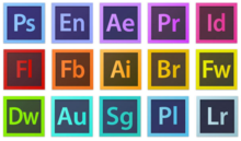 Description de l'image Adobe_CS5.5_Product_Logos.png.