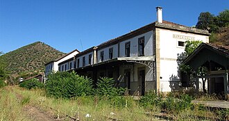 Estação de Barca d'Alva, em 2009