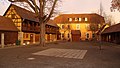 Innenhof des Deutschen Bienenmuseums in Weimar.