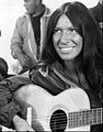 Indigenous music singer Buffy Sainte-Marie