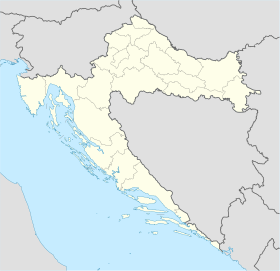 Jezera na zemljovidu Hrvatske
