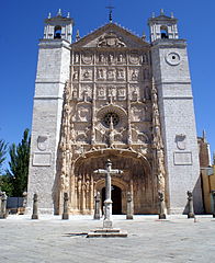 Valladolid - San Pablo Kilise cephesi