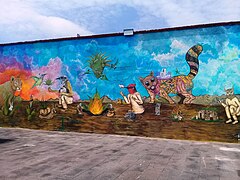 Mural "Actopan, Pueblo con sabor"