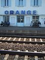 Orange, France train station