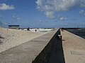 Ustka, wejście z portu na plażę zachodnią