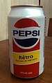 Une canette de Pepsi Rétro. Cette variante est inédite outre-Atlantique.