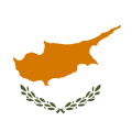 Vlajka kyperského prezidenta Poměr stran: 1:1