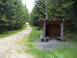 Schutzhütte am Siegerland-Höhenring, Hainchen