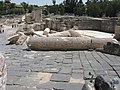 Kolom Yunani yang rusak di Skitopolis