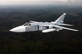 Су-24М в полёте, 2009 год