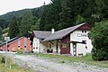 Bahnhof Thörl (vormals Aflenz) nach Abtragung der Gleise (Aug. 2003)