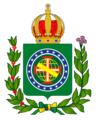 Escudo de armas Imperial durante el Primer Reinado (1822-1853)