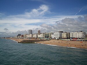 Vista de Brighton.