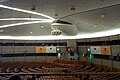 The hemicycle (debating chamber) empty