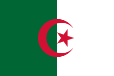 Drapeau de l'Algérie