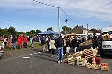 La foire de Chantôme en 2010.