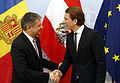 Image 19Foreign Minister of Andorra Gilbert Saboya meeting Austrian foreign minister Sebastian Kurz at the Committee of Ministers of the Council of Europe in 2014 (from Andorra)