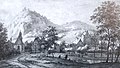 Picture from 1798, view from Rhöndorf