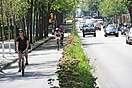 Bike lane in Vancouver