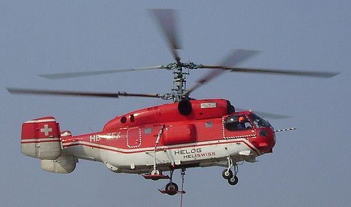 Kamov Ka-32 de la compagnie suisse Heliswiss