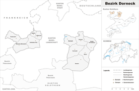 Localisation de District de Dorneck