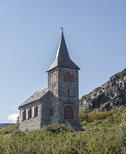 King Oscar II Chapel in Sør-Varanger, Finnmark, by Henny Stokseth.