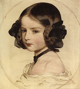 Clotilde quando criança, Franz Xaver Winterhalter