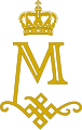 Royal cypher of Margareta of Romania