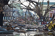 Zerstörungen in den Philippinen durch den Taifun Haiyan