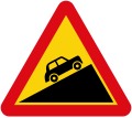 Steep ascent