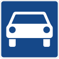 331.1: Cesta pre motorové vozidlá (Kraftfahrstraße)