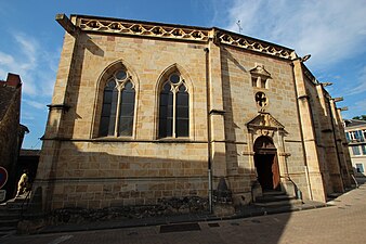 Portail vers le bas-côté de l'église