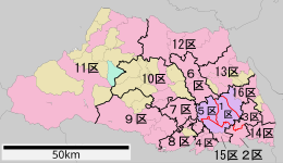 Carte de la circonscription.