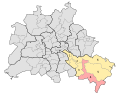 Deutsch: Wahlkreis Treptow-Köpenick 4 für die Wahlen zum Abgeordnetenhaus von Berlin. Stand 2006