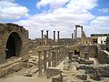 Roman ruins north of the citadel.