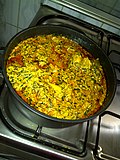 Thumbnail for File:Egusi Soup. Egusi is the indegenious soup of Nigerians. This soup is named after the thickener -Egusi;Egusi is gotten from Fluted Pumpkin or Melon seeds..jpg
