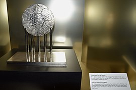 FIFA Club of the Century trophy, Real Madrid Museum, Madrid, Spain (Ank Kumar, Infosys Limited) 08.jpg