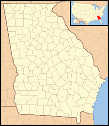 Stapleton is located in Georgia (U.S. state)