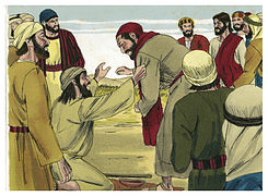 Luke 18:35-39a The blind man healed at Jericho