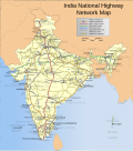 Thumbnail for File:India roadway map.svg