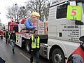 Karnevalsverein "Rote Funken" Karikatur Ullrich Sierau, Oberbürgermeister der Stadt Dortmund