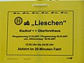 "Lieschen"-Schild - "Lieschen" sign