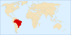 Localización de Brasil