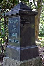 Ostfriedhof in Essen: Grabstein von rechts