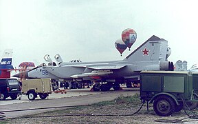 Primer prototipo de MiG-31BM Nº58