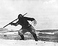 Inuitský harpunář