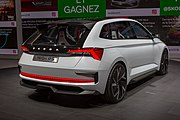 Heck der Designstudie Škoda Vision RS