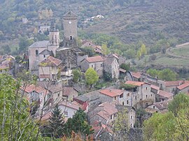 A general view of Peyreleau