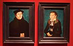Luther és von Bora portréi (Id. Lucas Cranach, 1529)